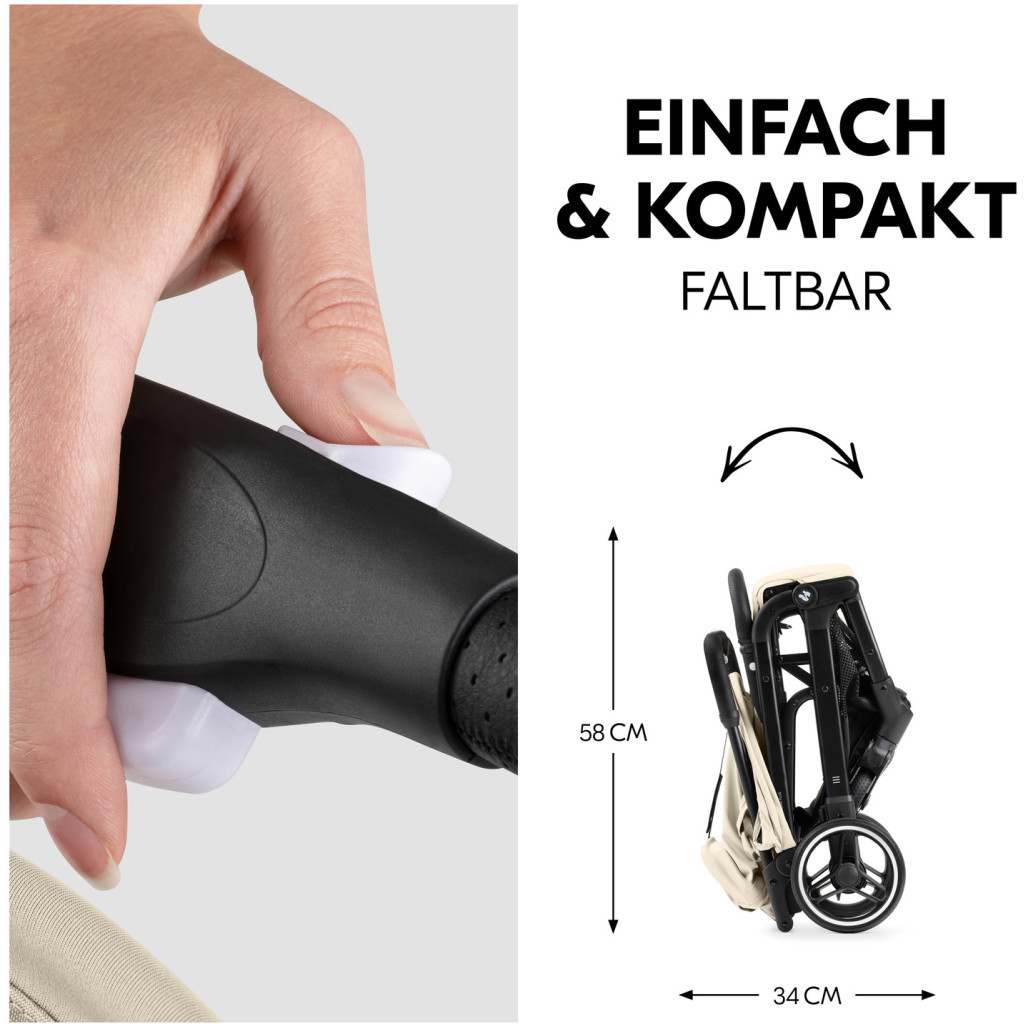 Коляска Hauck Travel N Care Plus Vanilla (16025-1) - зображення 7