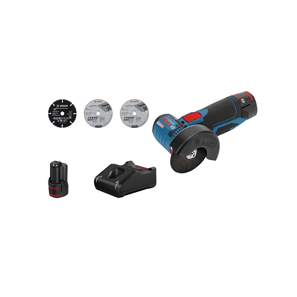 Шліфувальна машина Bosch Professional GWS 12V-76 акумуляторная, 2x3,0 Ач (0.601.9F2.00B) - зображення 2