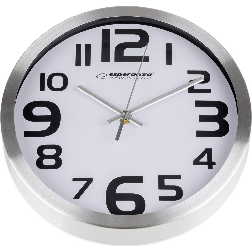 Настінний годинник Esperanza Wall Clock Zurich 25 см White (EHC013W) - зображення 2