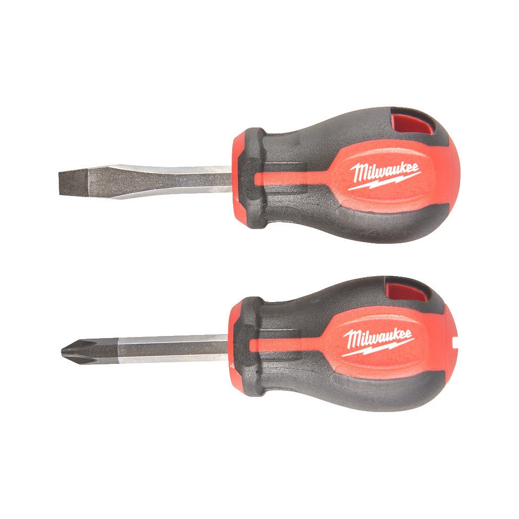 Набір викруток Milwaukee магнітних коротких з тригранною рукояткою 2шт. (4932471810) - зображення 1