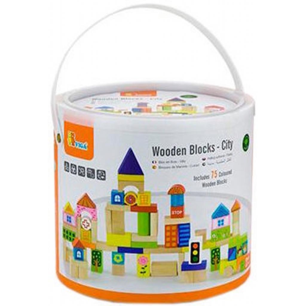 Конструктор Viga Toys Місто 75 шт (50287) - зображення 1