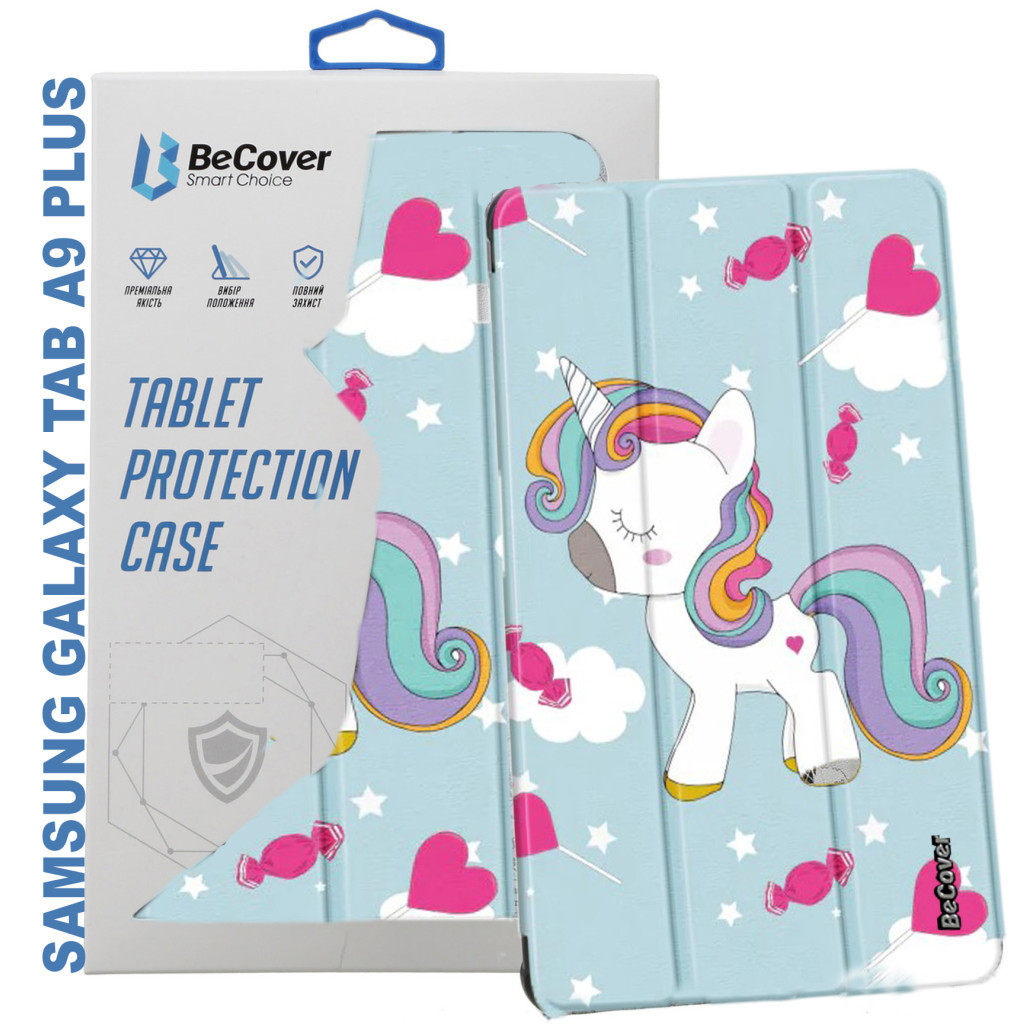 Чохол до планшета BeCover Flexible TPU Mate Samsung Tab A9 Plus SM-X210/SM-X215/SM-X216 11.0" Unicorn (710352) - зображення 1