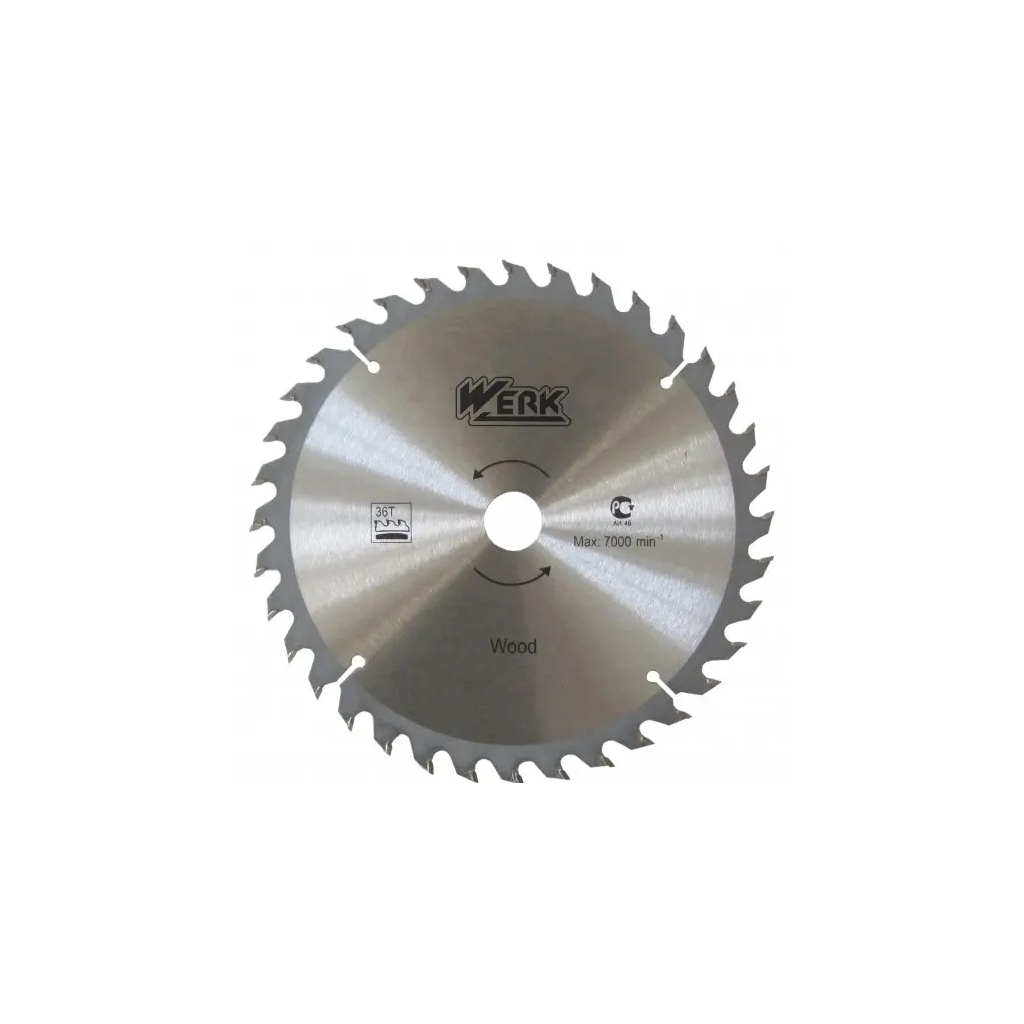Диск пильний Werk по дереву - 150х22.23 40 зуб. (36098) - зображення 1