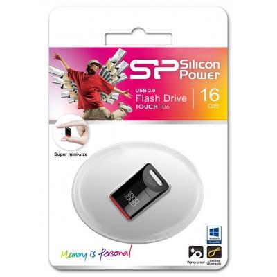 USB флеш накопичувач Silicon Power 16GB Touch T06 USB 2.0 (SP016GBUF2T06V1K) - зображення 4