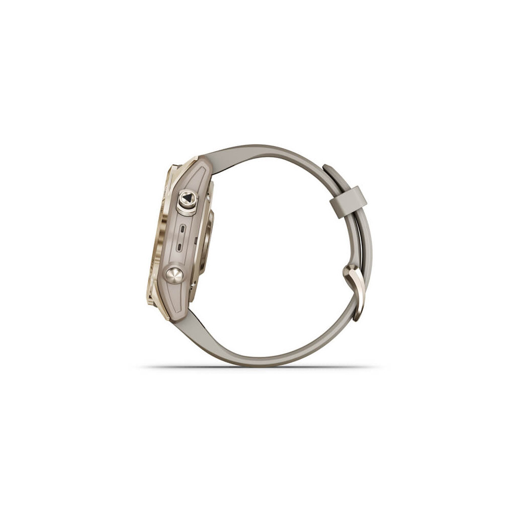 Смарт-годинник Garmin fenix 7S Sapphire Sol, Cream Gold Ti w/ Light Sand Band, GPS (010-02539-21) - зображення 11