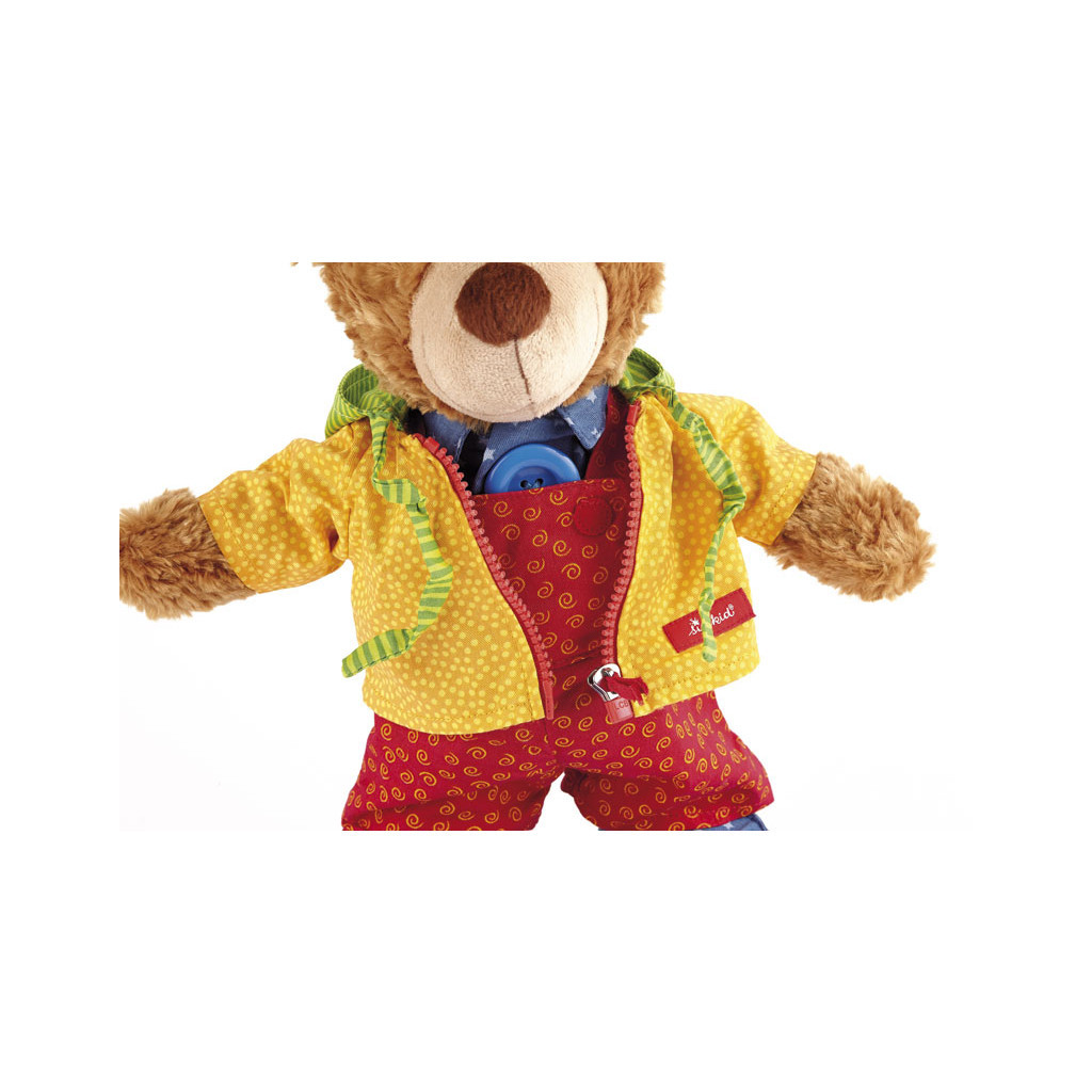 М'яка іграшка Sigikid Ведмедик з одягом 35 см (40031SK) - зображення 7