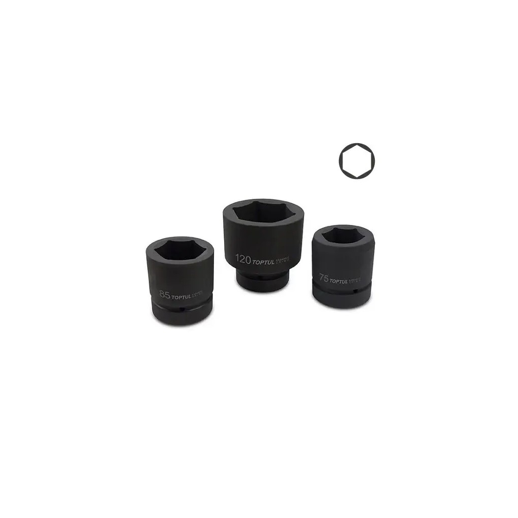 Торцева головка Toptul ударна 2-1/2" 105мм (KABA80A5) - зображення 1