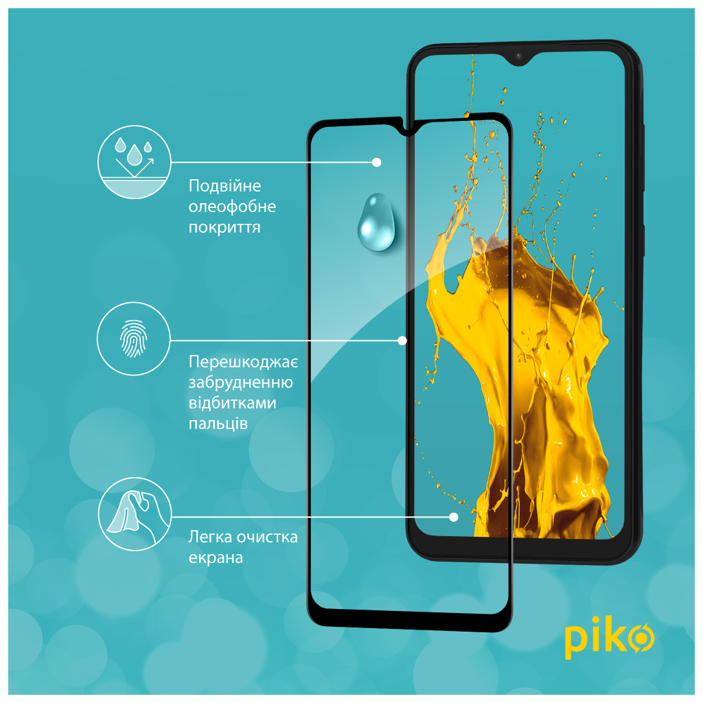 Скло захисне Piko Full Glue Samsung A04 (1283126544842) - зображення 5