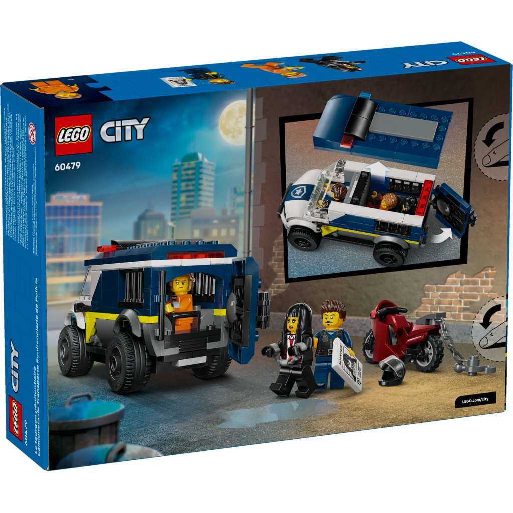 Конструктор LEGO City Поліцейський фургон для перевезення в'язнів (60479) - зображення 6