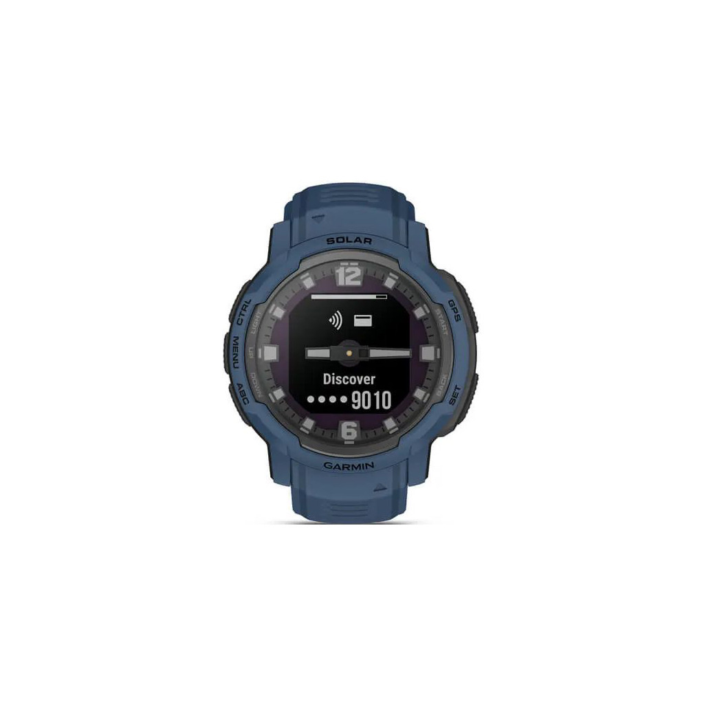 Смарт-годинник Garmin Instinct Crossover Solar, Tidal Blue, GPS (010-02730-02) - зображення 6