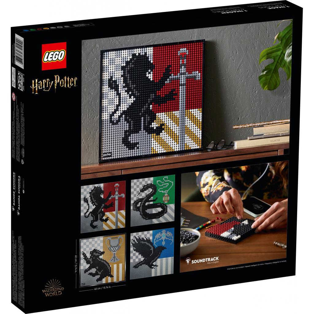 Конструктор LEGO Art Гаррі Поттер Герби Гоґвортсу 4249 деталей (31201) - зображення 9