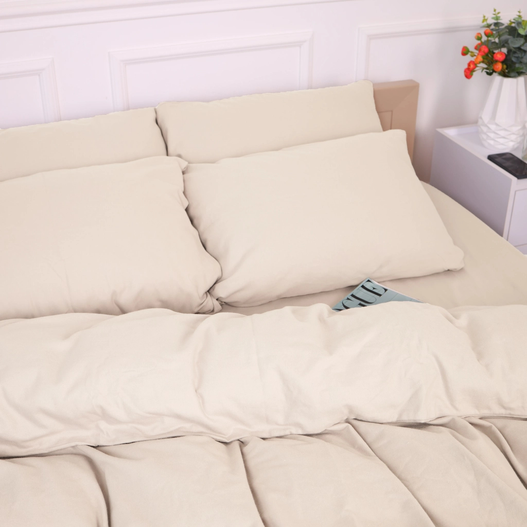 Постільна білизна MirSon 007 Milk Фланель 220х240 King Size (2200009650666) - зображення 9