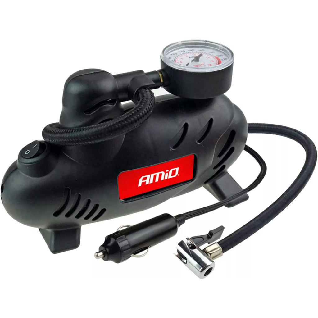 Автомобільний компресор AMiO 12V (02181) - изображение 1
