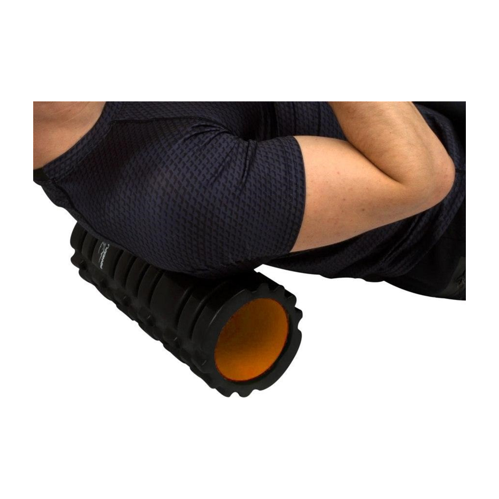 Масажний ролик PowerPlay 4025 Чорно-Помаранчевий (PP_4025_Black/Orange) - зображення 7