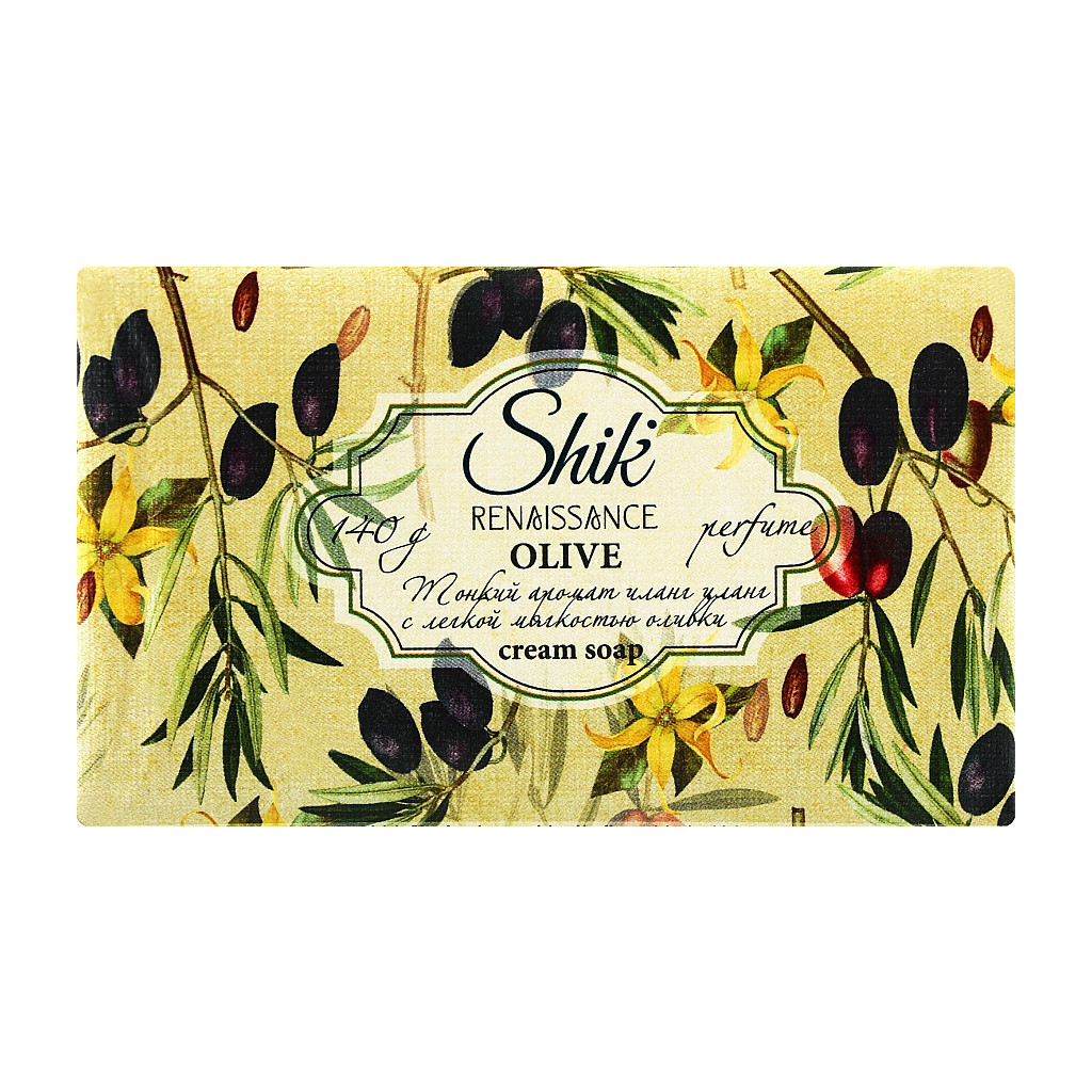 Тверде мило Shik Renaissance Оливкове 140 г (4820023367845) - зображення 3
