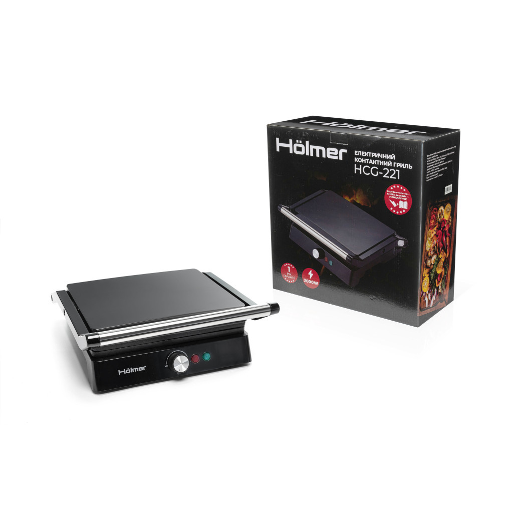 Електрогриль Hölmer HCG-221 - изображение 10