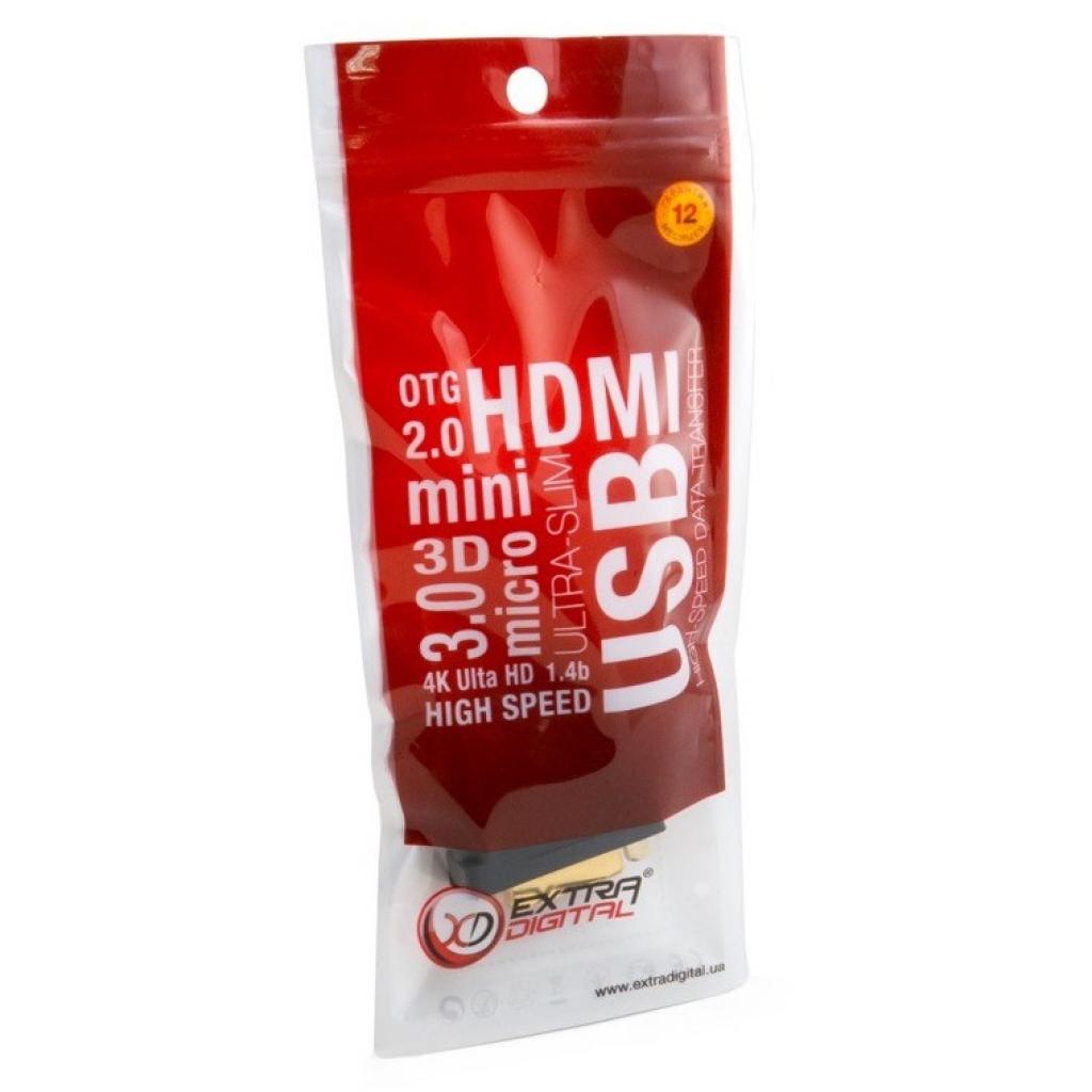 Перехідник DVI-D Dual Link (Female) - HDMI (Male) Extradigital (KBH1686) - изображение 8