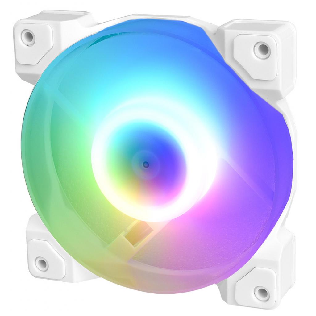 Кулер до корпусу ID-Cooling DF-12025-ARGB-TRIO-SNOW - зображення 2