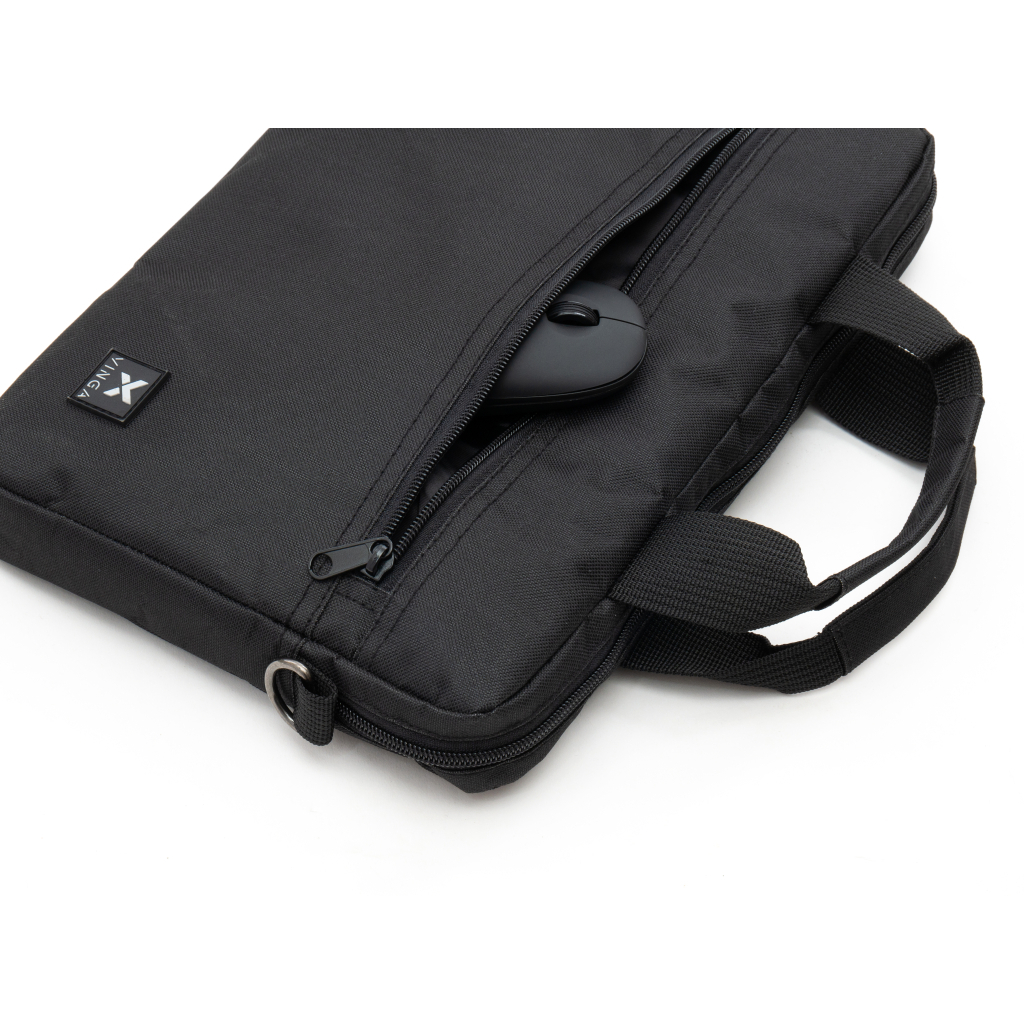 Сумка для ноутбука Vinga 14" NB1401 black (NB1401BK) - зображення 5