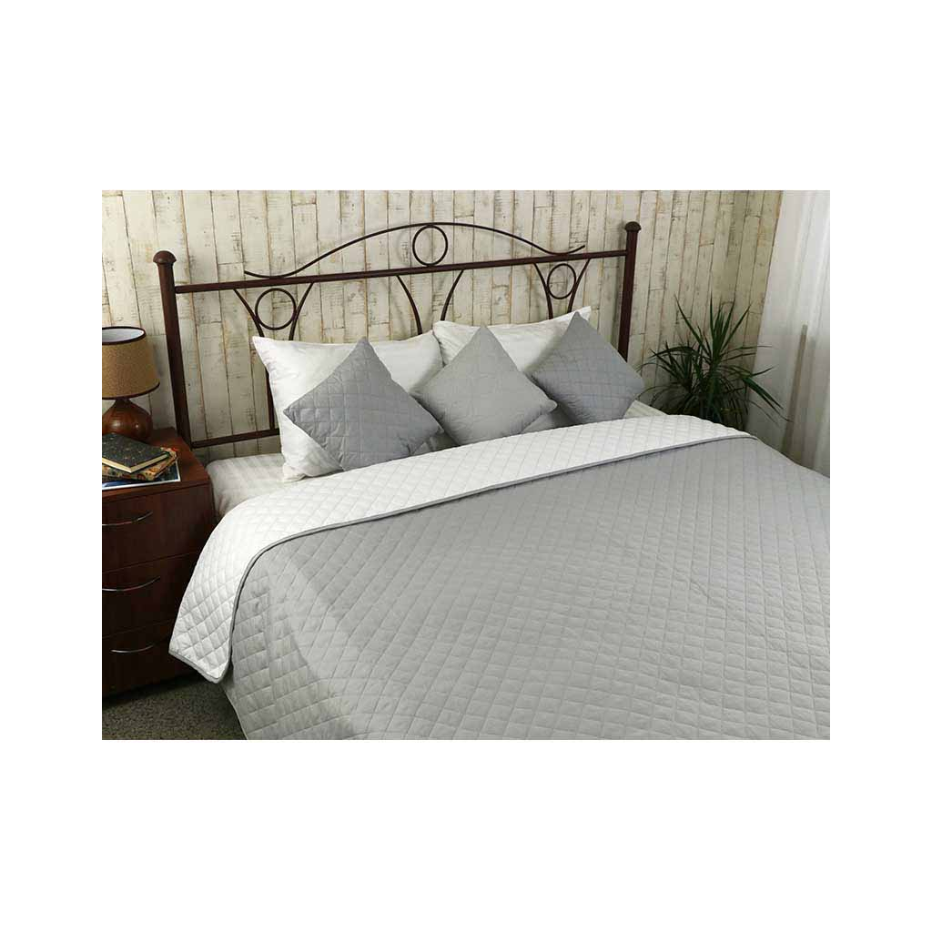 Покривало Руно White Grey 150x212 см (360.52У_White Grey) - зображення 1