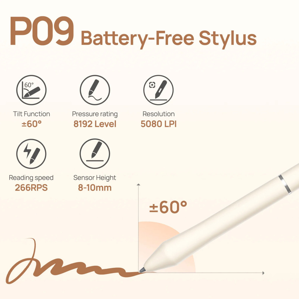 Графічний планшет Parblo Ninos Q Mobile (NINOSQ) - зображення 5