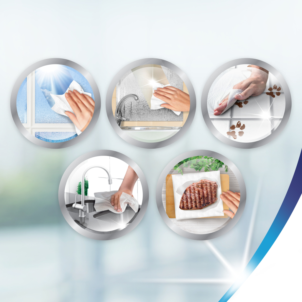 Паперові рушники Zewa Extra Long 2 шари 2 рулони (7322541192932) - зображення 4