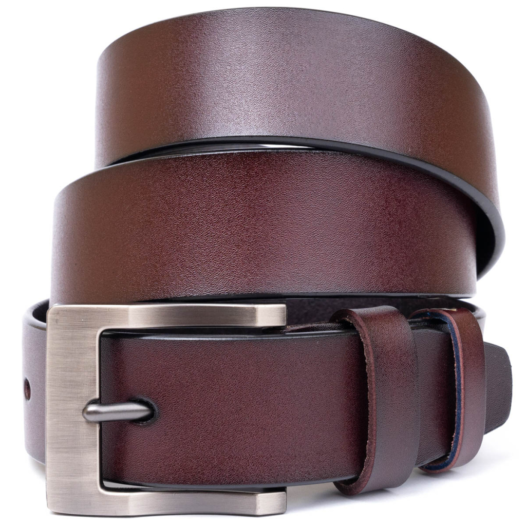 Ремінь Vintage Чоловічий з класичною пряжкою Коричневий (20357) - зображення 1