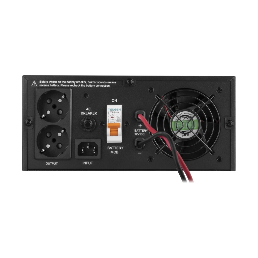 Пристрій безперебійного живлення LogicPower LPE- B - PSW-1000VA+, 600W (19407) - зображення 3