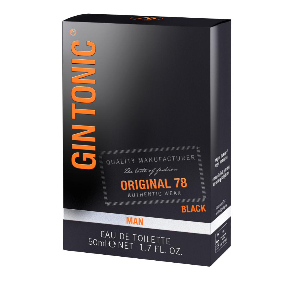 Туалетна вода Gin Tonic Original 78 Black 50 мл (4051395582165) - изображение 2