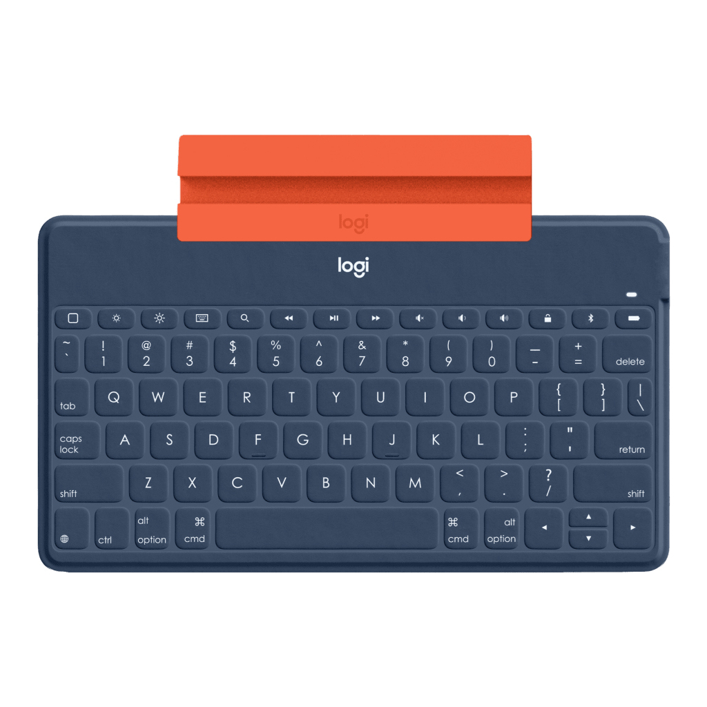 Клавіатура Logitech Keys-To-Go для iPhone, iPad, Apple TV Classic Blue (920-010123) - зображення 2