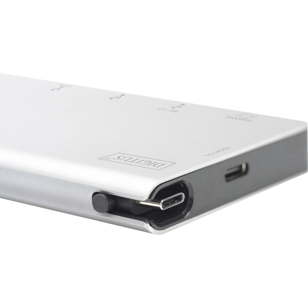 Порт-реплікатор Digitus Travel USB-C, 6 Port (DA-70867) - изображение 7