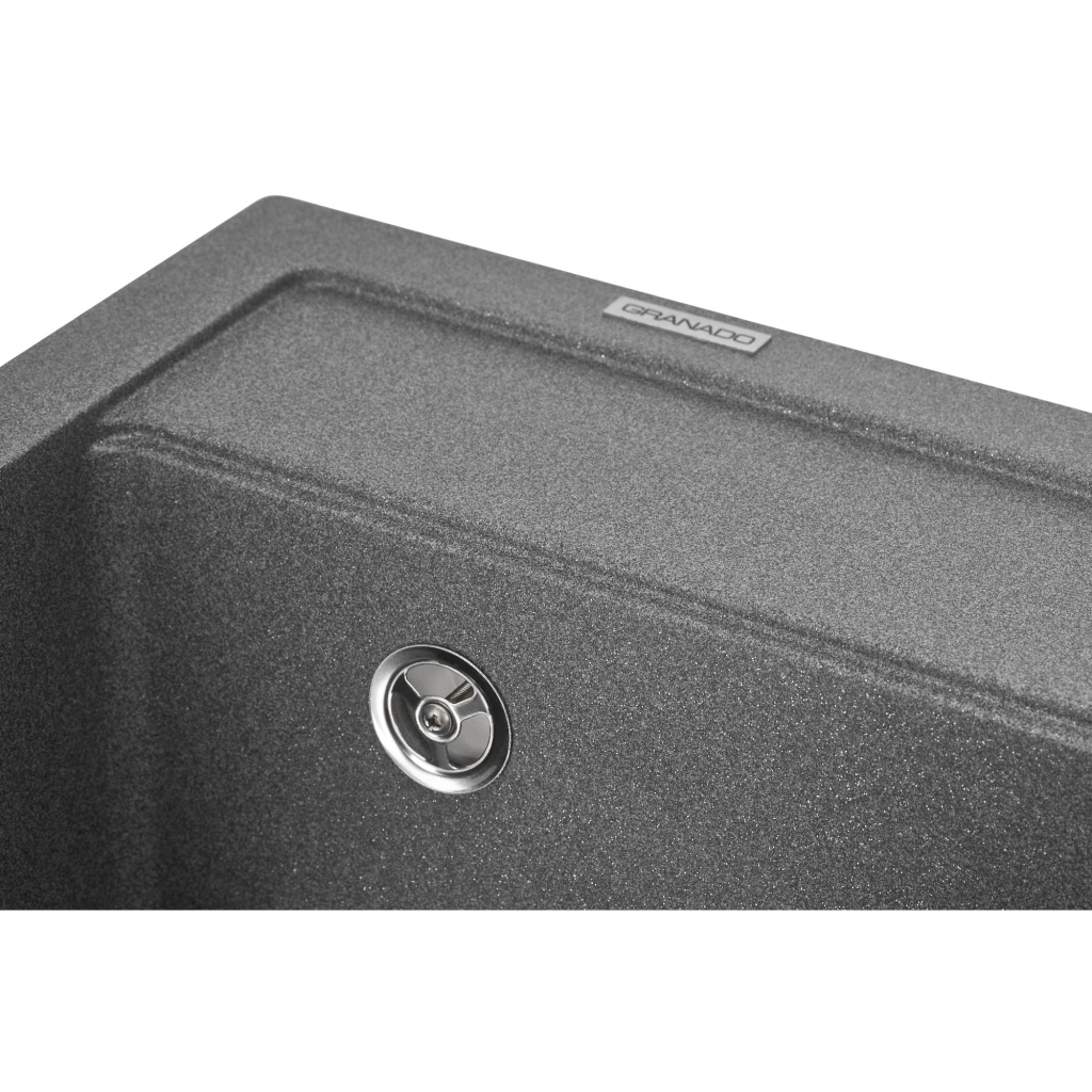 Мийка кухонна GRANADO LERIDA grafito (gr0409) - зображення 5