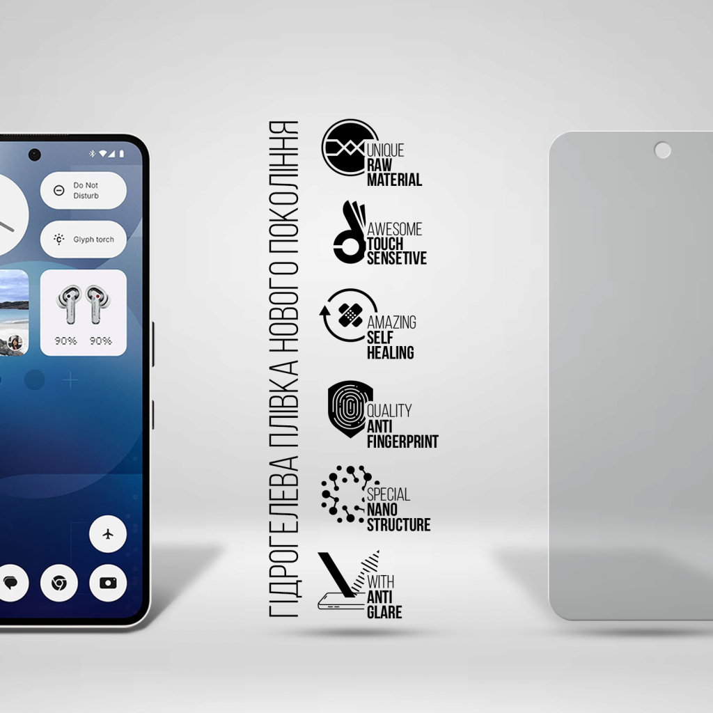 Плівка захисна Armorstandart Matte Nothing Phone (3a) (ARM85463) - зображення 2