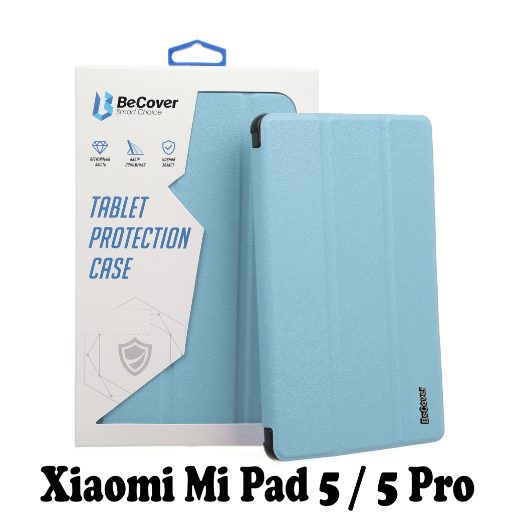 Чохол до планшета BeCover Smart Case Xiaomi Mi Pad 5 / 5 Pro Blue (707579) - зображення 1