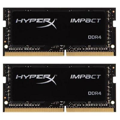 Модуль пам'яті для ноутбука SoDIMM DDR4 16GB (2x8GB) 2133 MHz HyperX Impact Kingston Fury (ex.HyperX) (HX421S13IBK2/16) - изображение 1