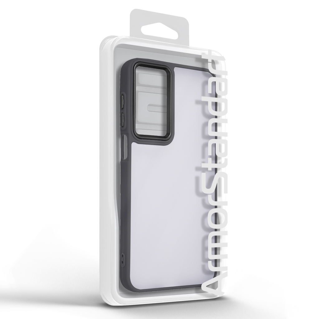 Чохол до мобільного телефона Armorstandart Frame Samsung A16 4G Black (ARM84800) - зображення 3