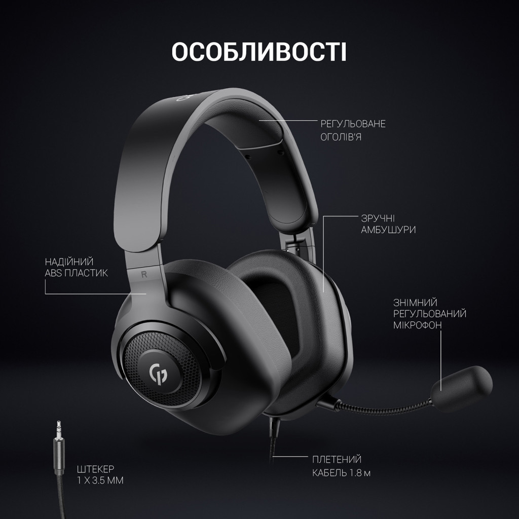 Навушники GamePro HS590B Black - зображення 7