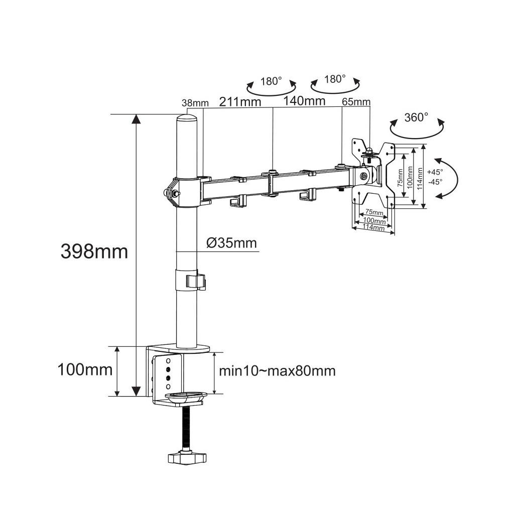 Кронштейн Sector MB-01 - зображення 11