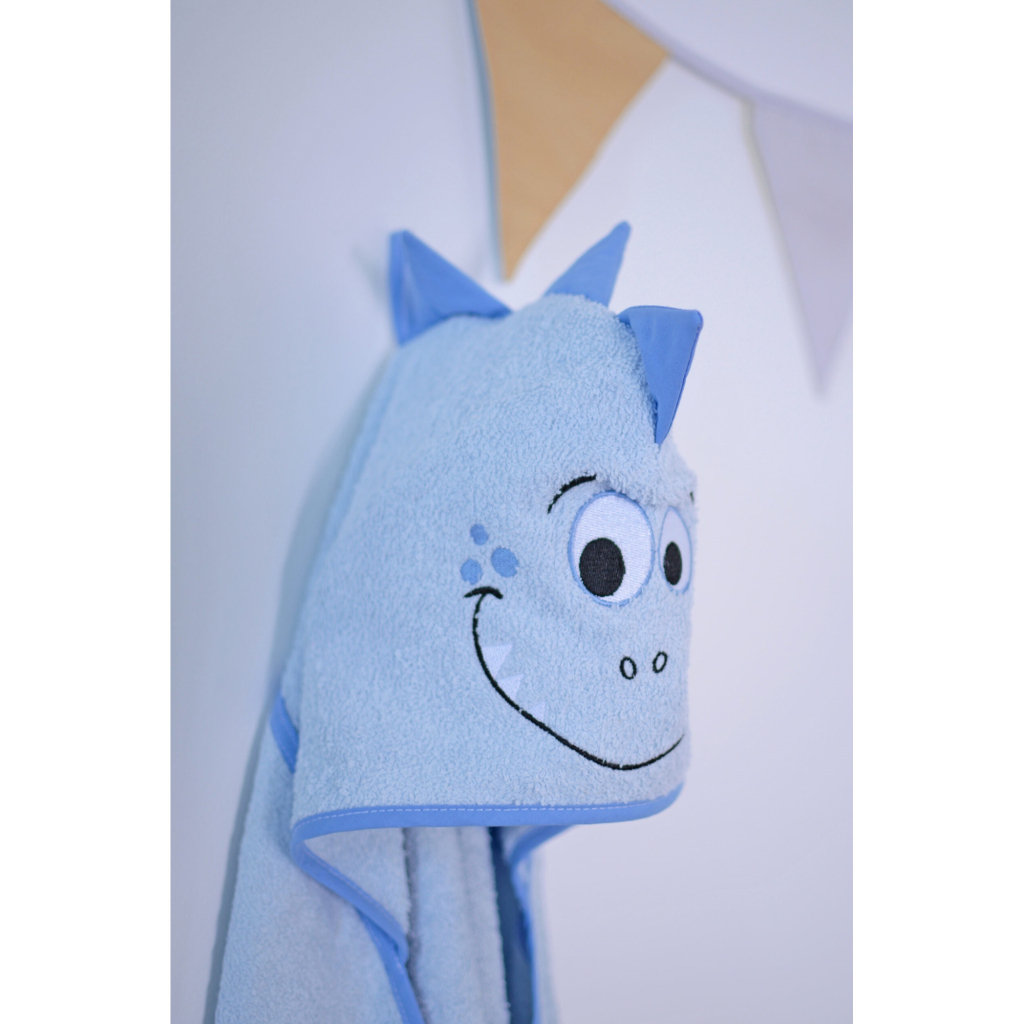 Пелюшки для малюків Верес Пелюшка для купання Baby Veres "Dino blue" 80*120 (190.01-1) - зображення 5