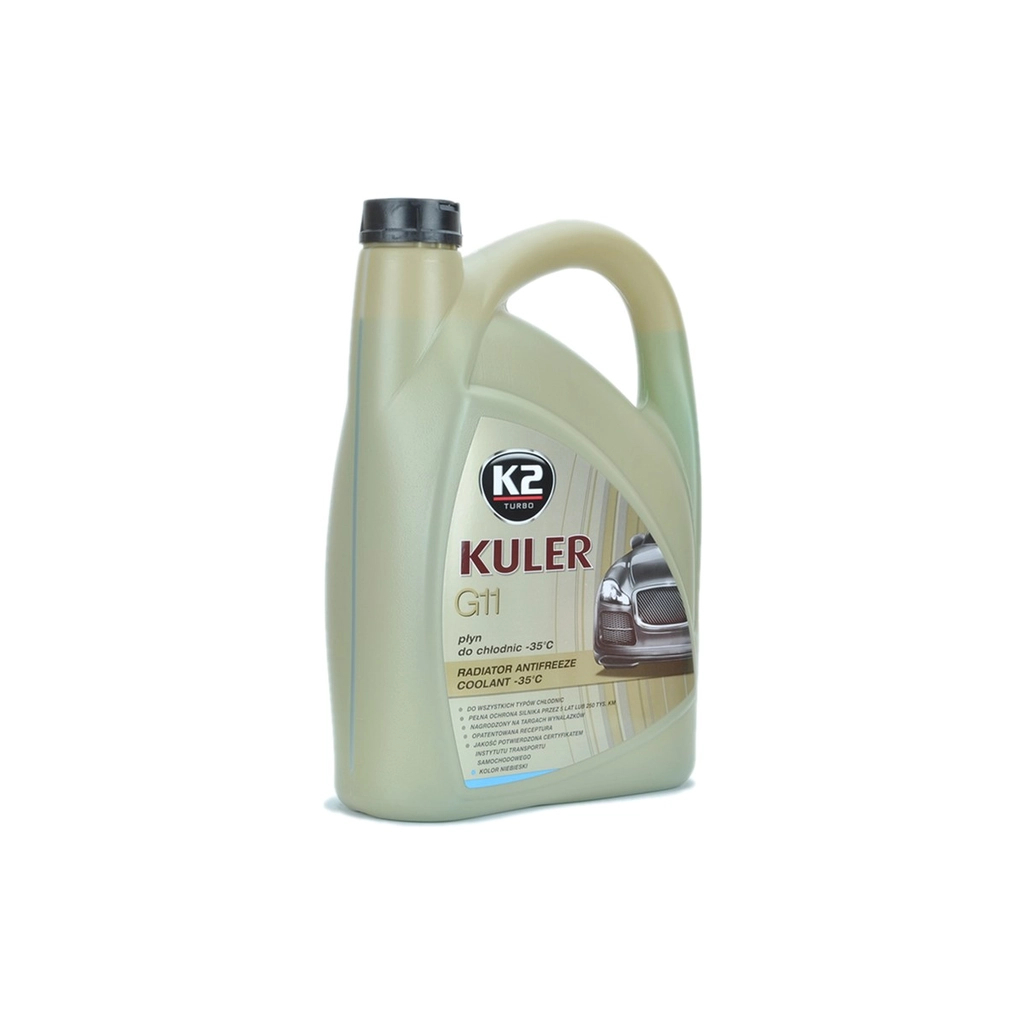 Антифриз K2 Kuler Long Life -35 °C G11 5 л (T205N) - изображение 3