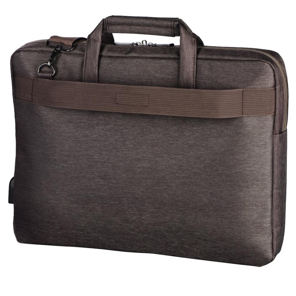 Сумка для ноутбука Hama 17.3" Manchester, brown (00101875) - зображення 2