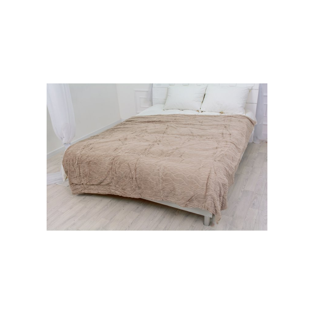 Плед MirSon 1006 Damask Creamy 180x200 (2200002981729) - зображення 2