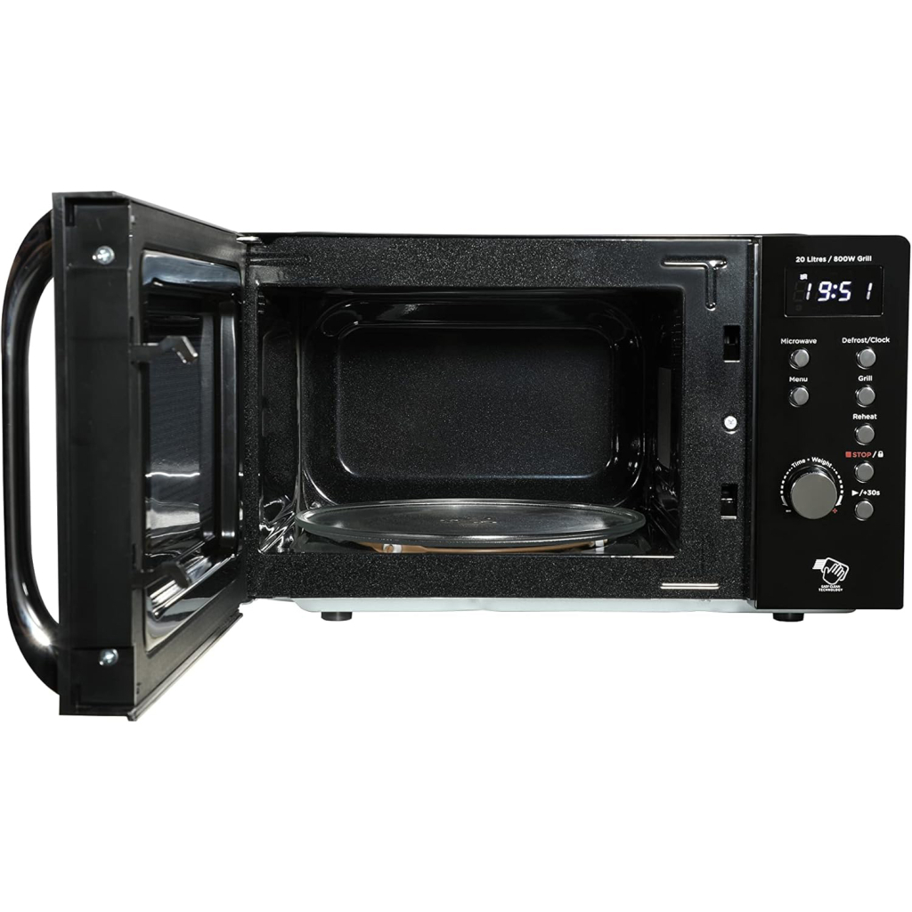 Мікрохвильова піч AIWA NAMICOOK CRYSTAL20 (MW-202DG BK) - зображення 4