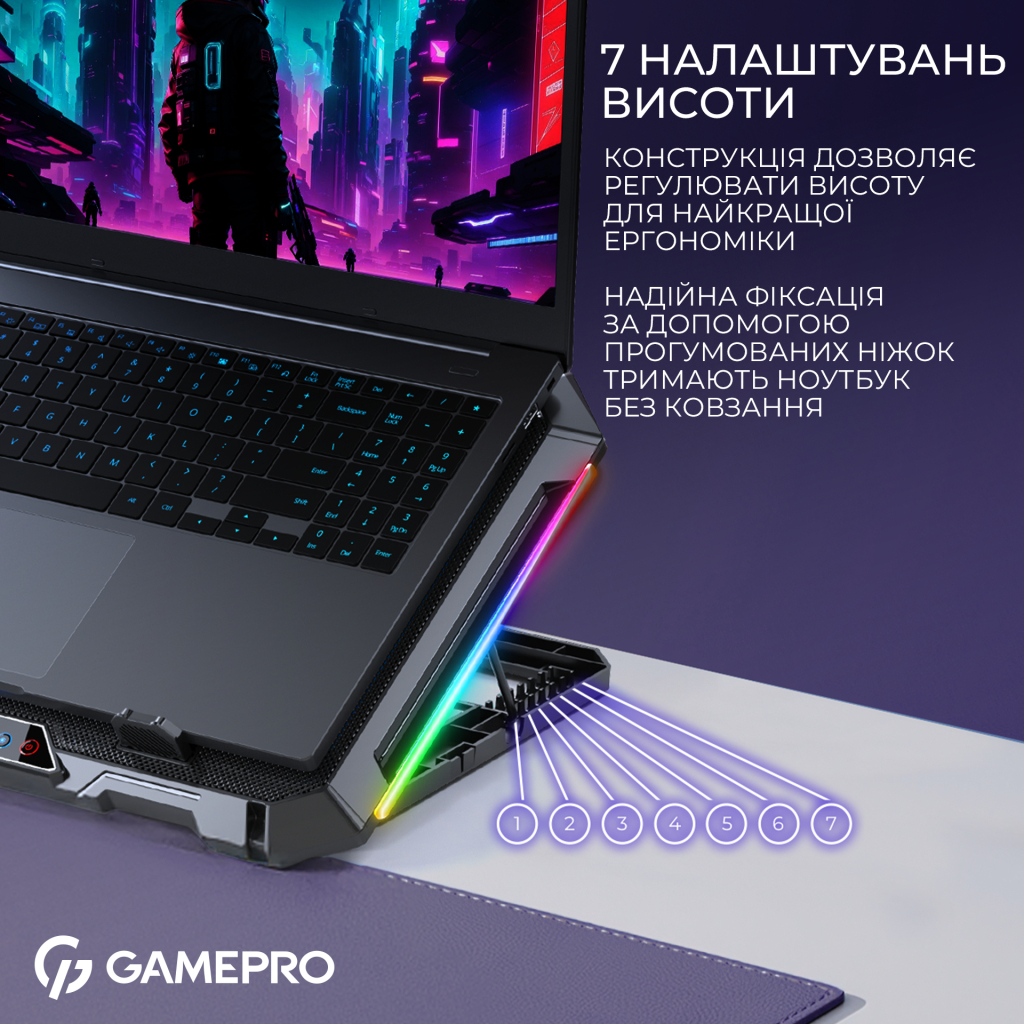 Підставка до ноутбука GamePro CP795 - зображення 11