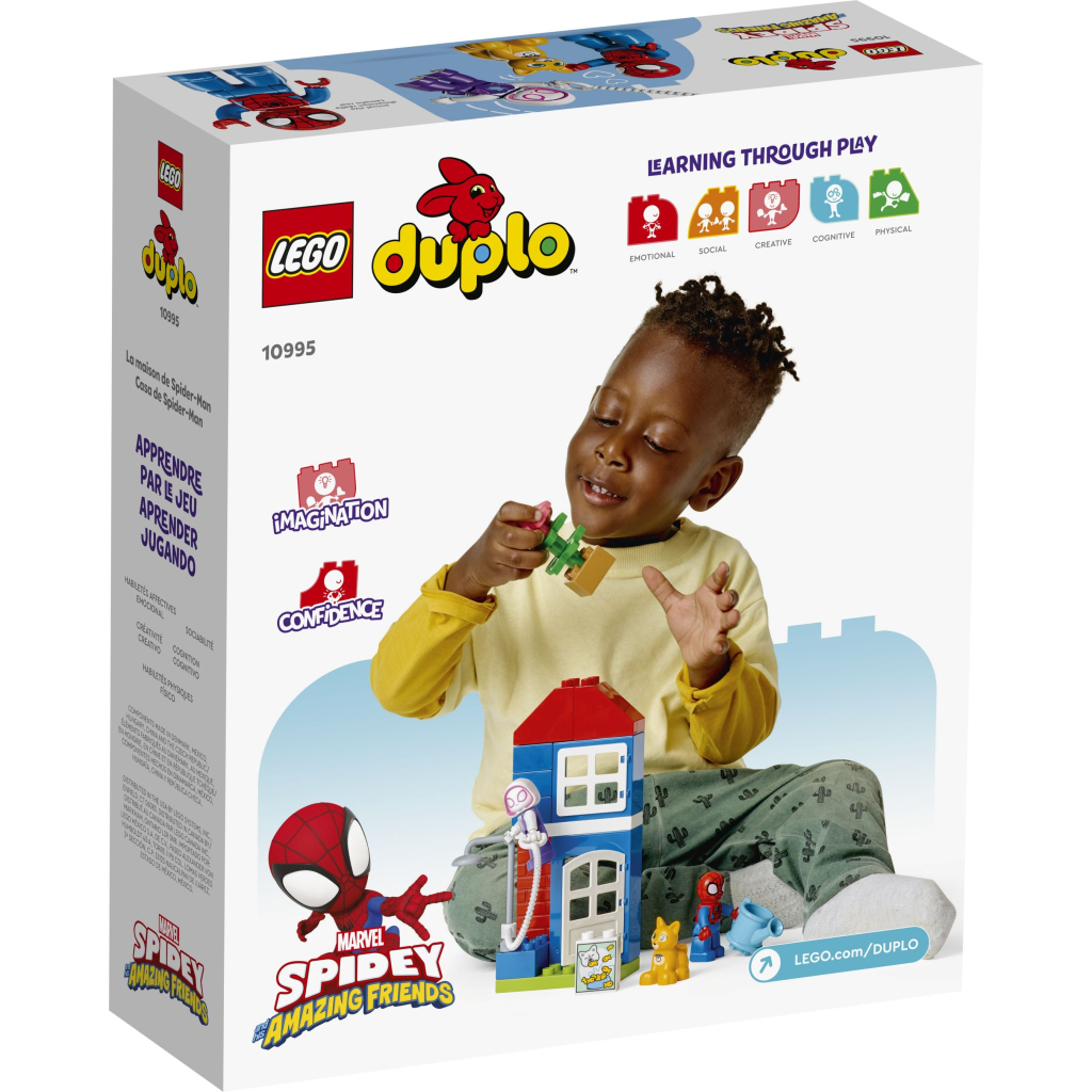 Конструктор LEGO DUPLO Super Heroes Дім Людини-Павука 25 деталей (10995) - зображення 4