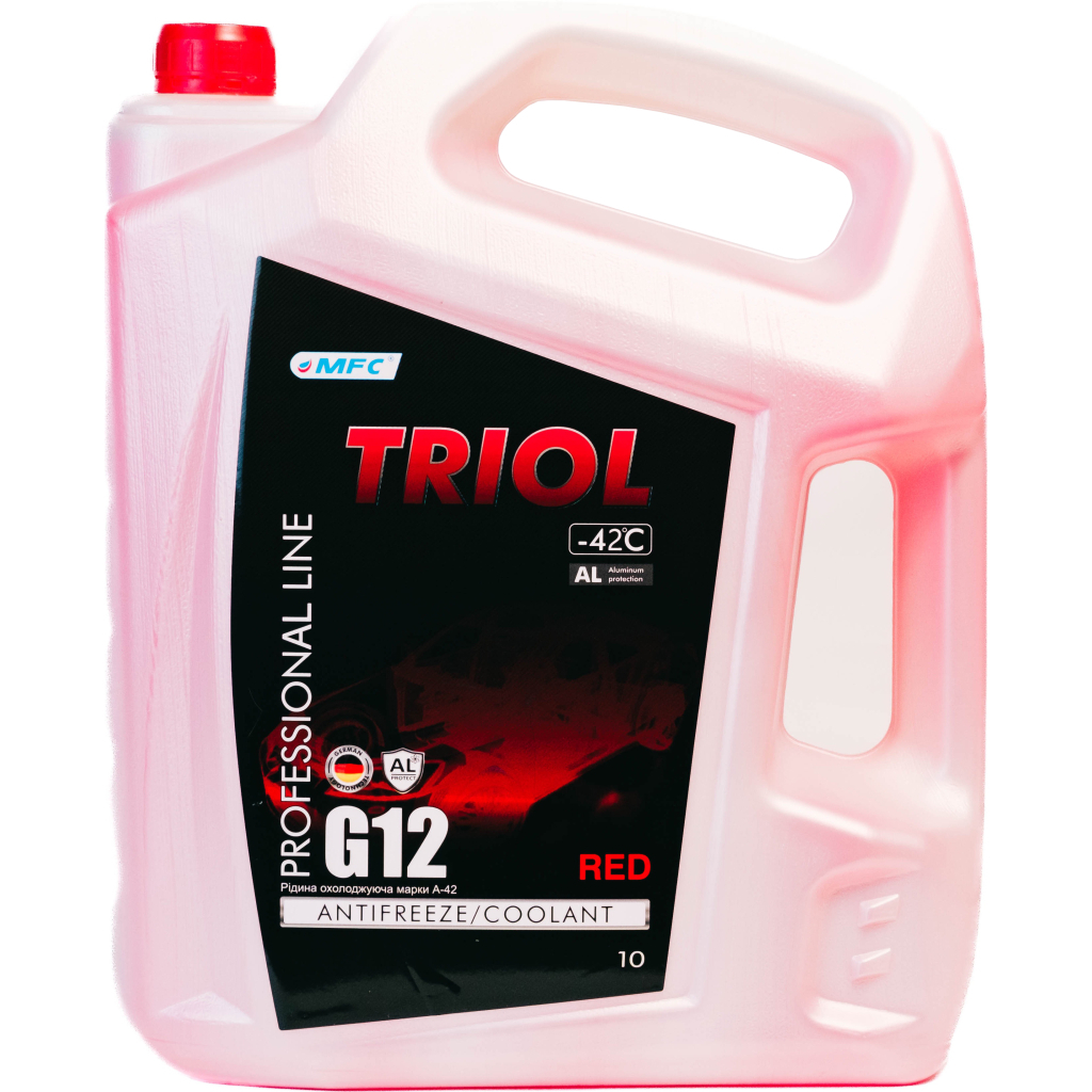 Антифриз МФК TRIOL Professional Red G12 (-42С) 10кг - зображення 1