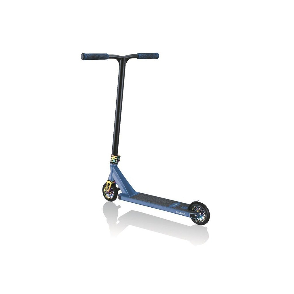 Самокат Globber GS900 Delux трюковий з пегами, чорно-синій (627-100) - зображення 2