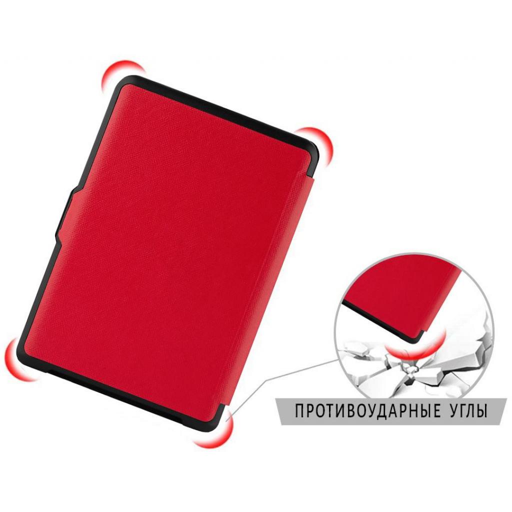 Чохол до електронної книги AirOn Premium для AIRBOOK City Base/LED red (4821784622014) - зображення 4