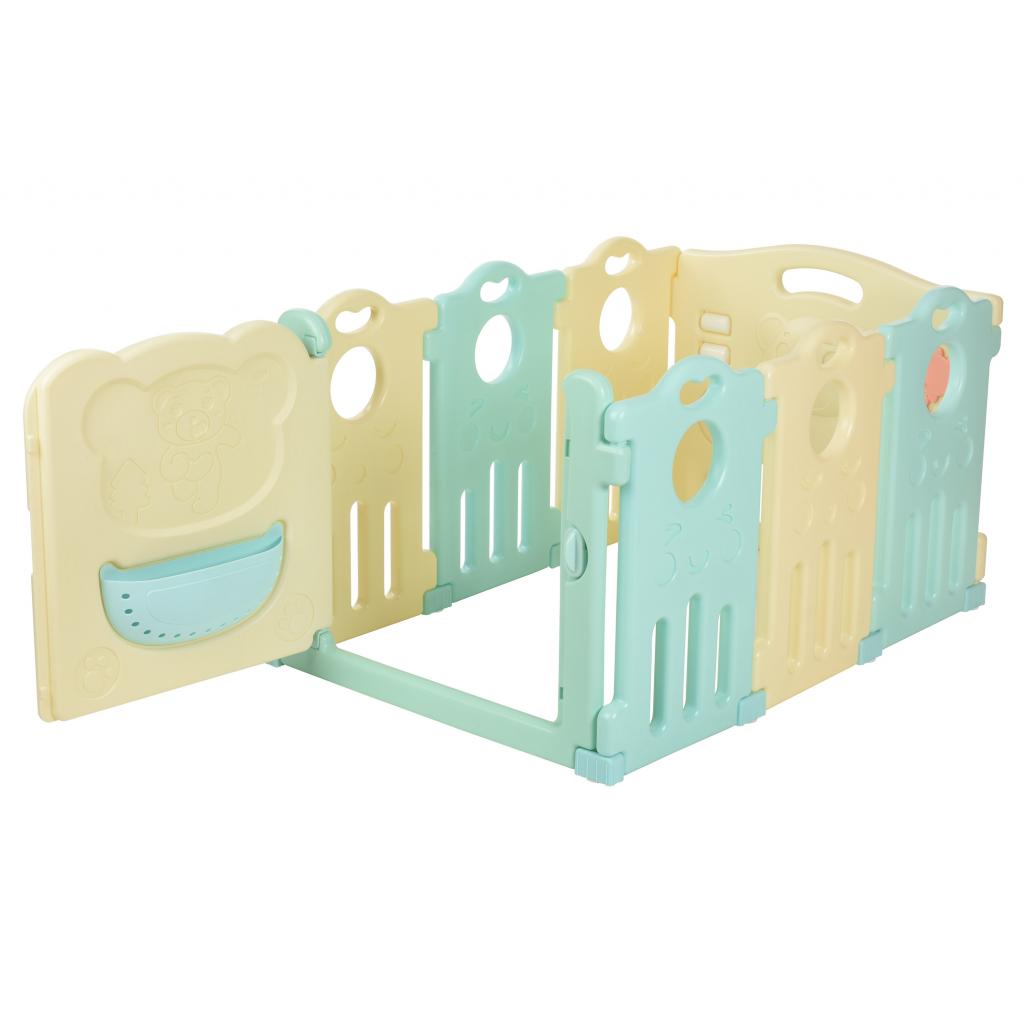 Дитячий манеж Same Toy Aole Милый мишка 6+2 (ограждение) (AL-W170901) - зображення 2