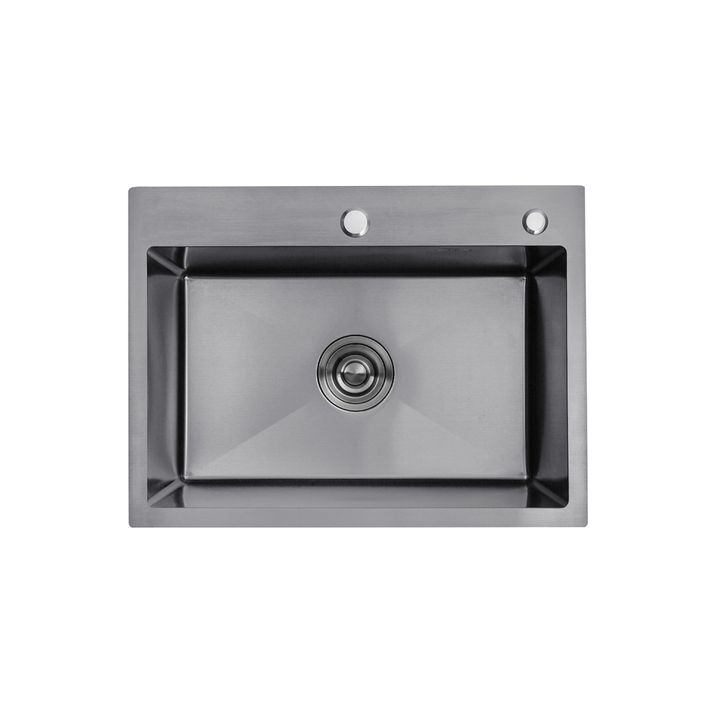 Мийка кухонна Kroner Schwarze-5843HM (CV022794) - зображення 1